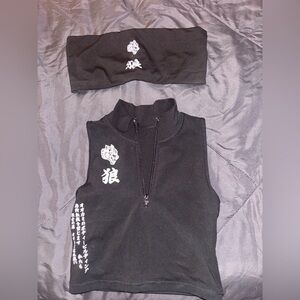 Darc Sport Black Tank Top with Graphic Design